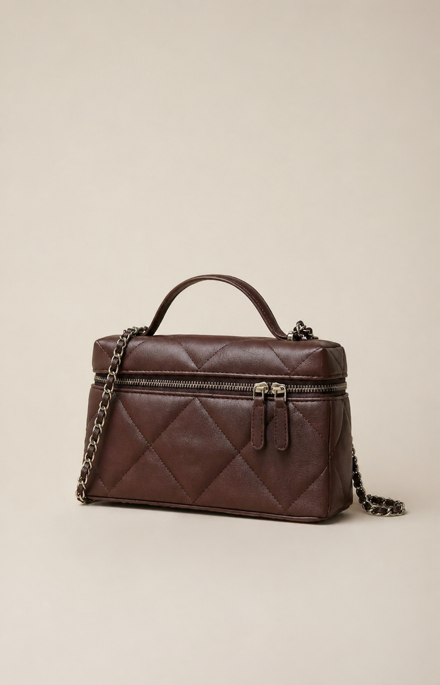 Reva — Diamond Pattern Mini Crossbody Bag